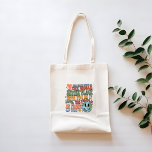 The World is a Better Place with You In It - Canvas Bag